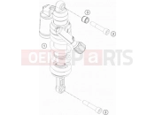 KTM 1090 Adventure R (F9975RD) [US] 2018 SHOCK ABSORBER