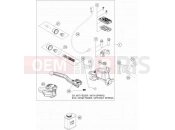 KTM 125 XC-W (F7103R3) [EU] 2018 FRONT BRAKE CONTROL