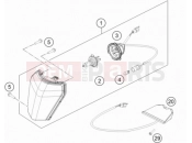 KTM 125 XC-W (F7103R3) [EU] 2018 LIGHTING SYSTEM