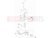 KTM 250 EXC-F (F8175R9) [US] 2018 REAR BRAKE CONTROL
