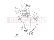 YAMAHA YFM 400 Kodiak YFM400AN YFM400AR KODIAK 2WD 5VH3 2003 CYLINDER HEAD