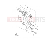 YAMAHA YFM 400 Kodiak YFM400AN YFM400AR KODIAK 2WD 5VH3 2003 WATER PUMP
