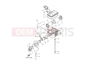 YAMAHA YFM 400 Kodiak YFM400AN YFM400AR KODIAK 2WD 5VH3 2003 INTAKE