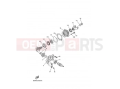 YAMAHA YFM 400 Kodiak YFM400AN YFM400AR KODIAK 2WD 5VH3 2003 MIDDLE DRIVE GEAR
