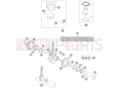 KTM 690 ENDURO R (9775L8) [US] 2012 CRANKSHAFT, PISTON