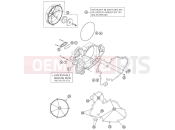 KTM 990 ADVENTURE  R (9875L3) [US] 2012 CLUTCH COVER