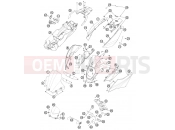 KTM 990 SUPERM. T WHITE  ABS (9875L0) [US] 2012 MASK, FENDERS