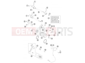 KTM 990 SUPERM. T BLACK ABS (9823L9) [FR] 2012 SHIFTING MECHANISM