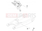 KTM 990 SUPERM. T ORANGE  ABS (9823L2) [FR] SHOCK ABSORBER