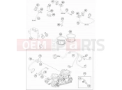 KTM 990 SUPERM. T BLACK ABS (9803L9) [EU] 2012 THROTTLE BODY