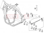 KTM 500 XC-W (8575L3) [US] 2012 SIDE / CENTER STAND