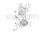 YAMAHA YFM 660 Grizzly YFM660FWA YFM660FR GRIZZLY 660 5KM9 2003 CYLINDER HEAD