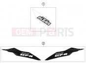 KTM 350 XCF-W (8275L3) [US] 2012 DECAL