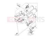 YAMAHA YFM 660 Grizzly YFM660FWA YFM660FR GRIZZLY 660 5KM9 2003 EXHAUST