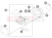 KTM 250 XC-W (7375L3) [US] 2012 REED VALVE CASE
