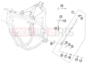 KTM Freeride 350 (8203L4) [EU] 2012 SIDE / CENTER STAND