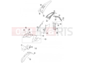 KTM Freeride 350 (8203L4) [EU] 2012 MASK, FENDERS