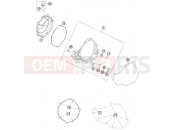 KTM Freeride 350 (8203L4) [EU] 2012 CLUTCH COVER