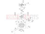 KTM Freeride 350 (8203L4) [EU] 2012 CYLINDER HEAD