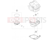KTM 450 EXC       SIX DAYS (8403L2) [EU] 2012 CYLINDER