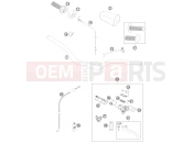 KTM 125 SX (6101L0) [EU] 2012 HANDLEBAR, CONTROLS