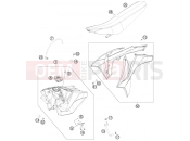 KTM 150 SX (6101L1) [EU] 2012 TANK, SEAT