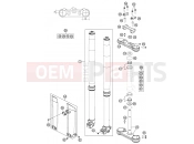 KTM 85 SX         19/16 (6001L9) [EU] 2012 FRONT FORK, TRIPLE CLAMP