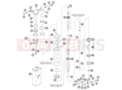 KTM 85 SX         19/16 (6001L9) [EU] 2012 SHOCK ABSORBER DISASSEMBLED