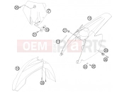 KTM 85 SX         19/16 (6001L9) [EU] 2012 MASK, FENDERS