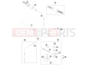 KTM 85 SX         17/14 (6001L8) [EU] 2012 HANDLEBAR, CONTROLS