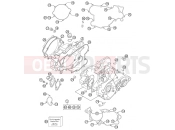 KTM 85 SX         17/14 (6001L8) [EU] 2012 ENGINE CASE