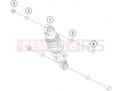KTM 50 SX (6001L4) [EU] 2012 SHOCK ABSORBER