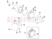 KTM 50 SX (6001L4) [EU] 2012 CLUTCH COVER