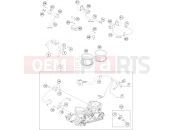 KTM 990 ADV. R  LIM.EDIT. (9803KH) [EU] 2011 THROTTLE BODY