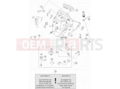 KTM 990 SUPERM. T  WHITE  ABS (9823K0) [FR] 2011 INSTRUMENTS / LOCK SYSTEM