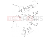 KTM 990 SUPERM. T  WHITE  ABS (9803K0) [EU] 2011 LIGHTING SYSTEM