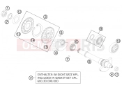 KTM 990 SUPERMOTO  R (9875K1) [US] 2011 BALANCER SHAFT