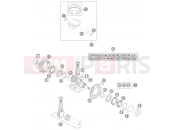 KTM 690 SMC (9703K9) [EU] 2011 CRANKSHAFT, PISTON