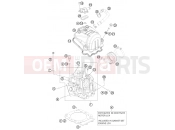 KTM 690 SMC (9703K9) [EU] 2011 CYLINDER HEAD