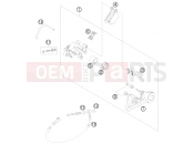 KTM 530 XC-W    SIX.DAYS (8575K2) [US] 2011 REAR BRAKE CALIPER