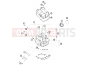 KTM 450 EXC (8475K6) [US] 2011 CYLINDER HEAD