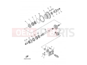 YAMAHA YFM 660 Grizzly YFM660FWA YFM660FR GRIZZLY 5KMA 2003 MIDDLE DRIVE GEAR