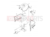 YAMAHA YFM 660 Grizzly YFM660FWA YFM660FR GRIZZLY 5KMA 2003 SIDE COVER