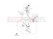 YAMAHA YFM 660 Grizzly YFM660FWA YFM660FR GRIZZLY 5KMA 2003 HANDLE SWITCH & LEVER