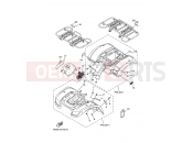 YAMAHA YFM 660 Grizzly YFM660FWA YFM660FR GRIZZLY 5KMA 2003 EMBLEM & LABEL 1