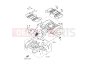 YAMAHA YFM 660 Grizzly YFM660FWA YFM660FR GRIZZLY 5KMA 2003 EMBLEM & LABEL 2