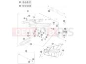 KTM 65 SX (6001K6) [EU] 2011 SWING ARM