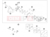 KTM 65 SX (6001K6) [EU] 2011 REAR BRAKE CALIPER