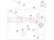KTM 50 SX (6001K4) [EU] 2011 REAR BRAKE CALIPER