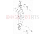 KTM 1190 ADVENTURE ABS GREY (F9986O4) [JP] 2015 SHOCK ABSORBER